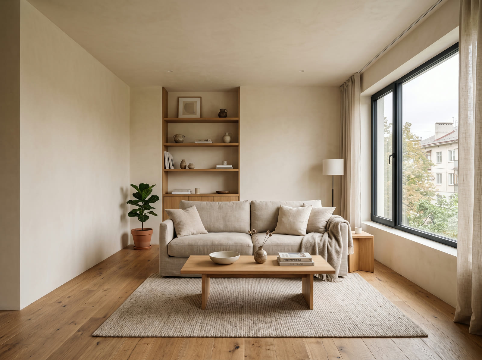 Premium finished living room
